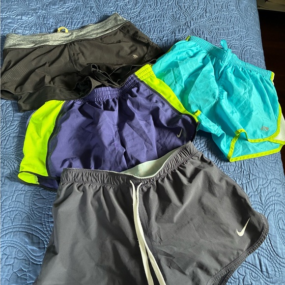 Nike Shorts Collection in Black, Gray, Blue, and Turquoise - Picture 1 of 1